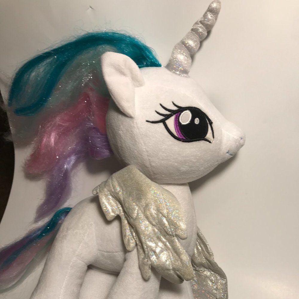 COPY - BUILD A BEAR My Little Pony Princess White Celestia - Picture 7 of 7